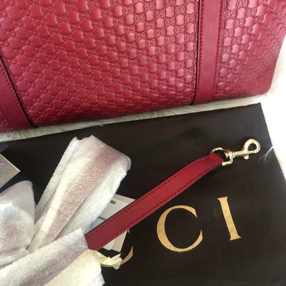 GUCCI MICROGUCCISSIMA MARGAUX SATCHEL TOTE BAG (449655) - Picture 7 of 10